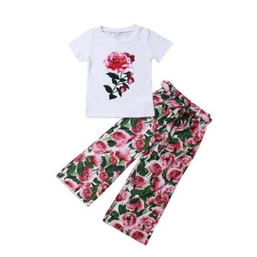 Toddler Infant Kid Baby Girls Outfits T-Shirt