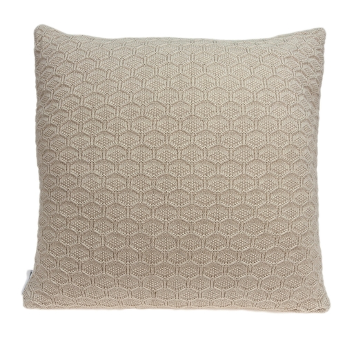 Parkland Collection PILB11073P Mira Tan Square Transitional Pillow Cov