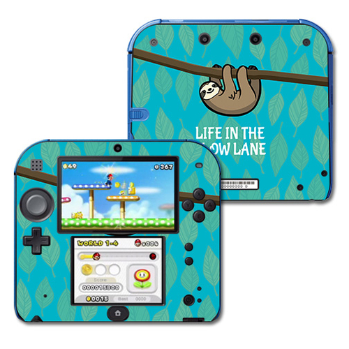 MightySkins NI2DS-Slow Sloth Skin Decal Wrap for Nintendo 2DS - Slow S