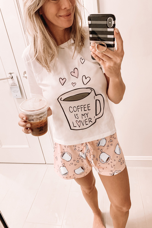 COFFEE IS MY LOVER Lounge Set