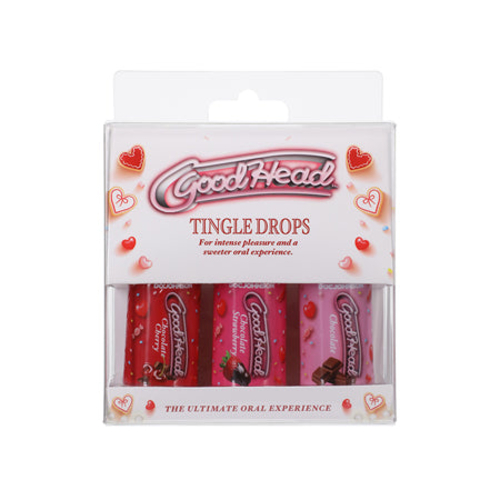 GoodHead Tingle Drops Chocolate, Chocolate Cherry, Chocolate