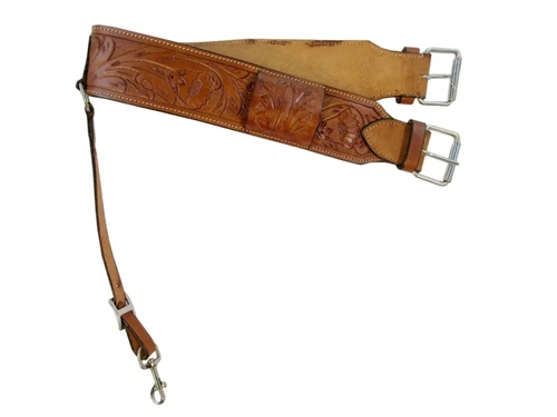 REAR FLANK BILLET LEATHER GIRTH HORSE TACK WESTERN