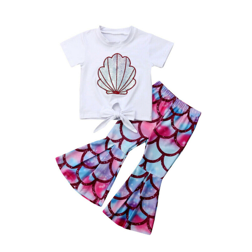 Summer Toddler Kids Baby Girl 0 5Y Clothes Sets
