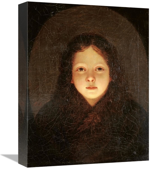 Global Gallery GCS-268627-16-142 16 in. A Girl, Head & Shoulders A