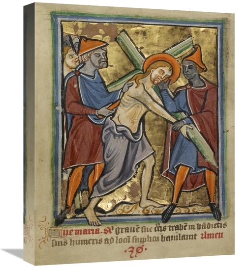 Global Gallery GCS-457567-1620-142 16 x 20 in. Christ Carrying the Cro