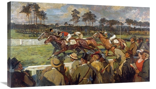 Global Gallery GCS-267694-36-142 36 in. Racing, Hoppe-Garden & Ber