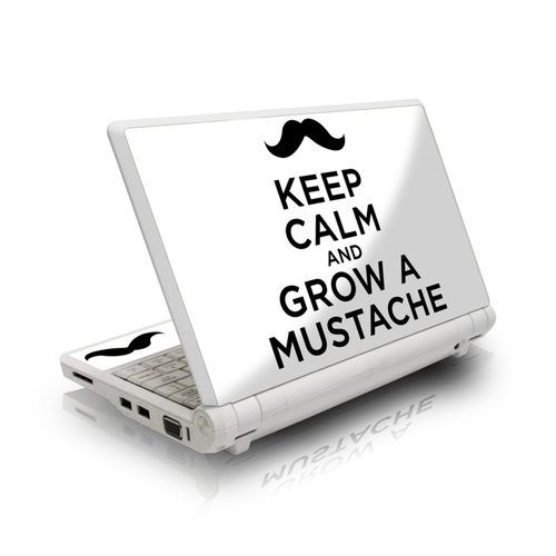 DecalGirl EEE-KEEPCALM-MUSTACHE Asus EEE PC Skin - Keep Calm - Mustach