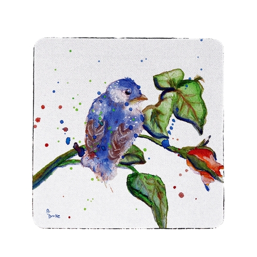 Betsy Drake CT633 Blue Bird Coaster - Set of 4