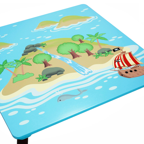 Fantasy Fields Kids Pirates Wooden Table Furniture