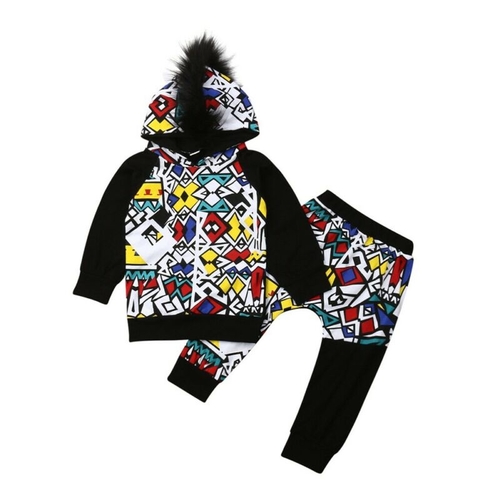 1 5Y Fashion Baby Boy Tracksuit Clothes Sets Long