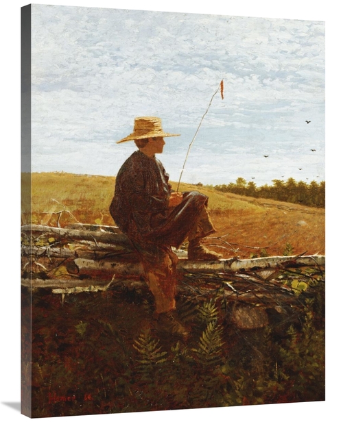 Global Gallery GCS-268134-36-142 36 in. On Guard Art Print - Winslow H