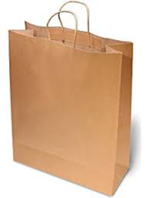 Virginia Packaging WT1871900 18 x 7 x 19 in. Shopper - Case Of 200