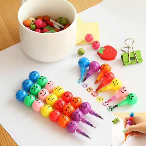 Hot Sale 7 Colors Crayons Sugar Coated Haws