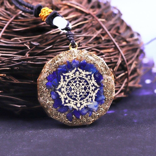 Chakra Orgone Pendant Necklace Jewelry Reiki Healing Chakra Balancing