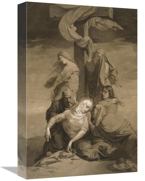 Global Gallery GCS-456108-1218-142 12 x 18 in. Lamentation at the Foot