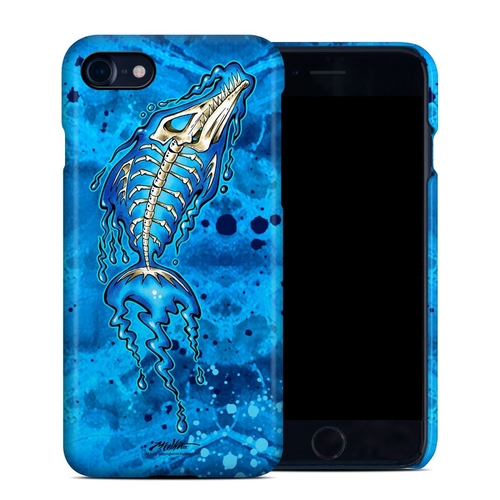 DecalGirl AIP7CC-BBONES Apple iPhone 7 Clip Case - Barracuda Bones