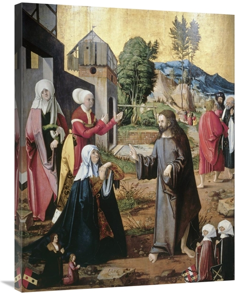 Global Gallery GCS-278436-36-142 36 in. Christ Leaving the Holy Women 