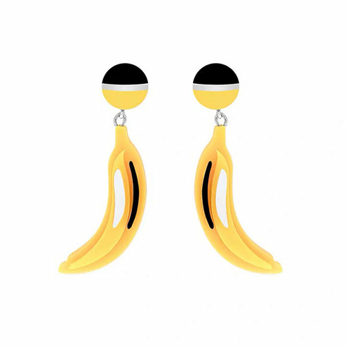 Eclectic Banana Earrings