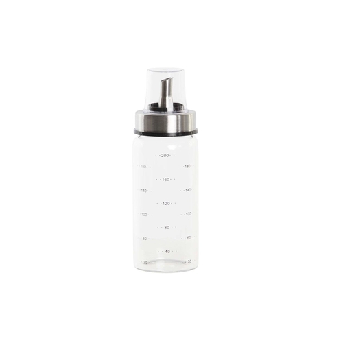 Cruet DKD Home Decor 200 ml 6 x 6 x 16,5 cm Transparent Stainless