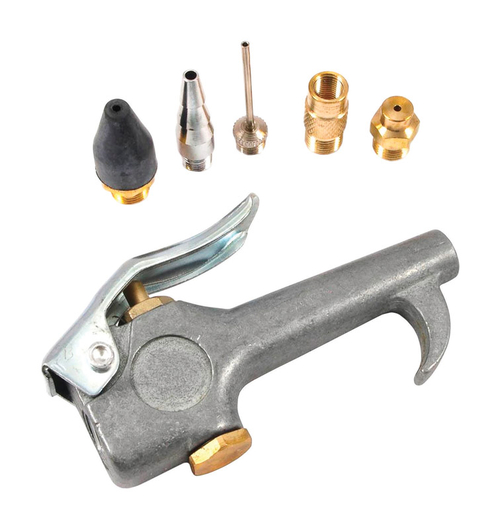 Forney Industries 1892983 Aluminum & Steel Deluxe Air Blow Gun Kit,