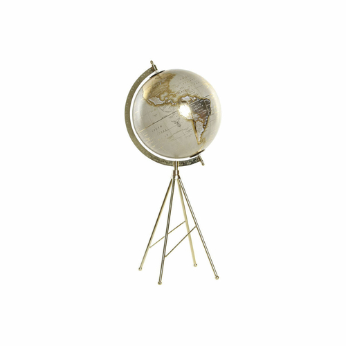 Globe DKD Home Decor Grey Golden Colonial 27 x 25 x 61 cm