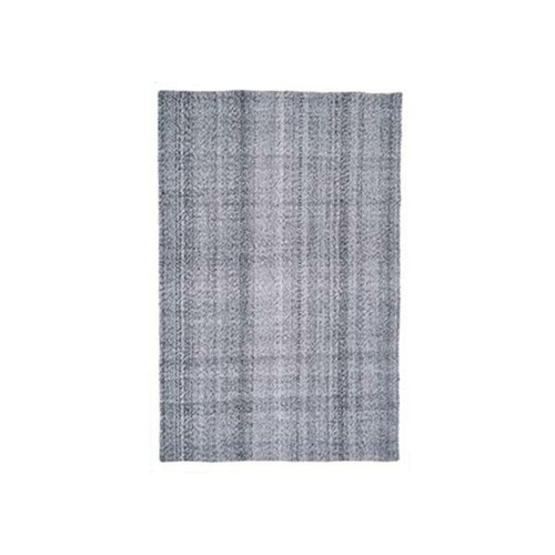 Basket Black Wool Rug