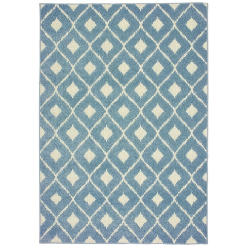 Oriental Weavers B5502B160230ST Barbados Indoor Outdoor Outdoor Geomet