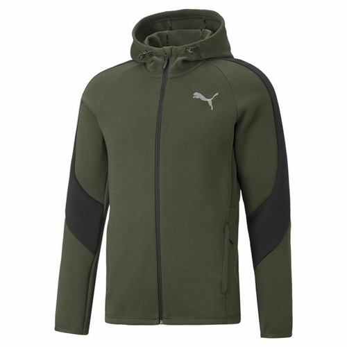 Men's Sports Jacket Puma Evostripe Green