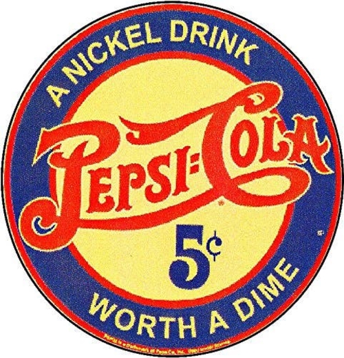 3 Inch Cloth Patch Pepsi