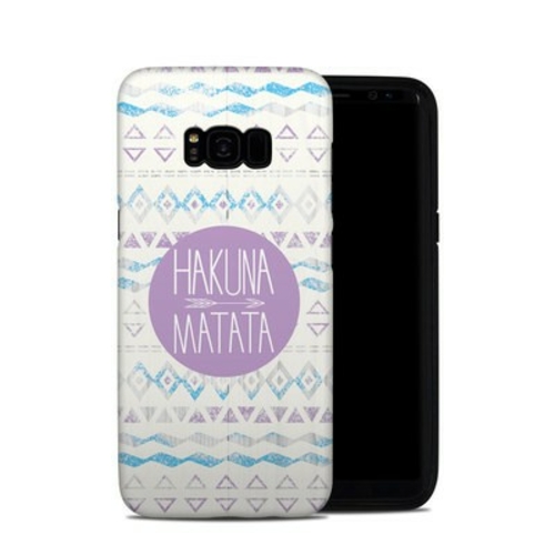 DecalGirl SGS8PHC-HAKUNA Samsung Galaxy S8 Plus Hybrid Case - Hakuna M