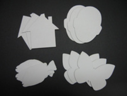 Fredrix 28019 5 X 5 In. Paint-A-Shapes, Heart