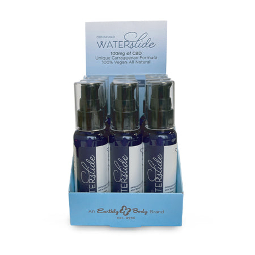 Earthly Body CBD Waterslide 100 mg CBD 12-Piece Display