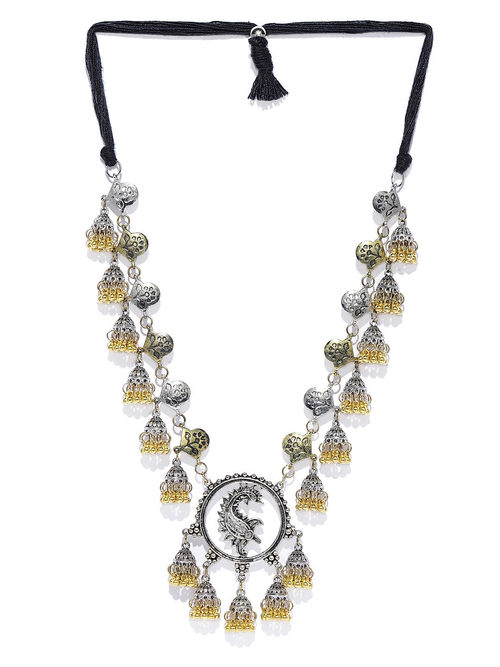 Dual Toned Statement Necklace