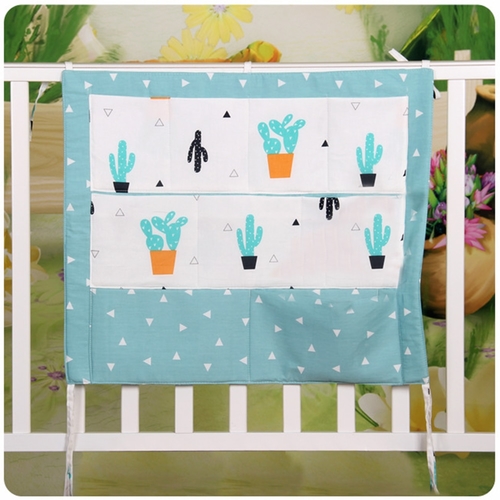 Multifunction Nursery Storage Bag Cotton Blend