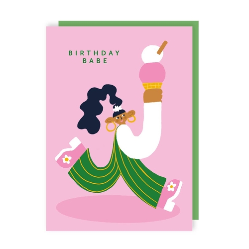 Birthday Babe Card (Pack of 6)