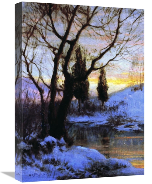 Global Gallery GCS-279315-22-142 22 in. Winter Sunset Art Print - Walt