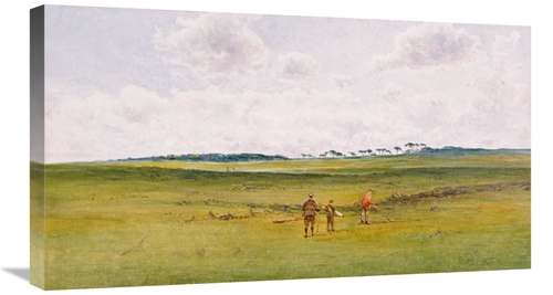 Global Gallery GCS-266420-30-142 30 in. On the Links, St. Andrews 