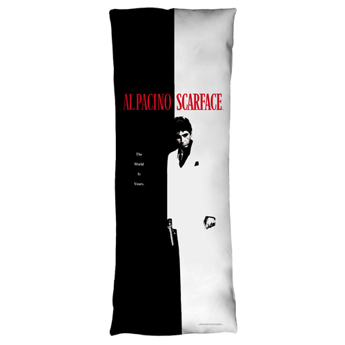 Trevco UNI756-PLO7-18x54 18 x 54 in. Scarface & Poster Microfiber Body