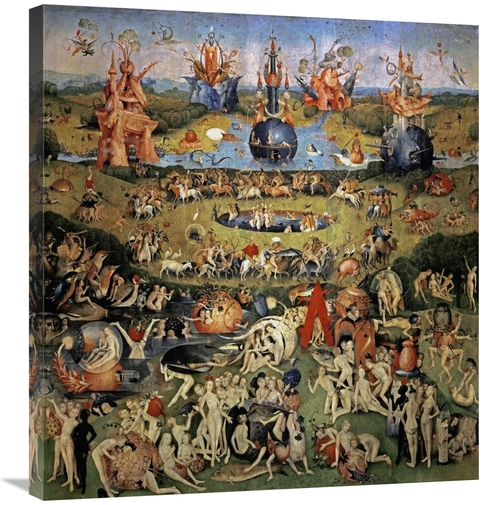 Global Gallery GCS-276800-30-142 30 in. The Garden of Earthly Delights