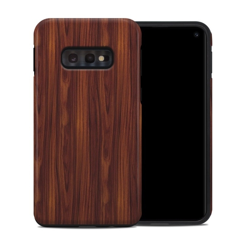 DecalGirl SGS10EHC-DKROSEWOOD Samsung Galaxy S10e Hybrid Case - Dark R