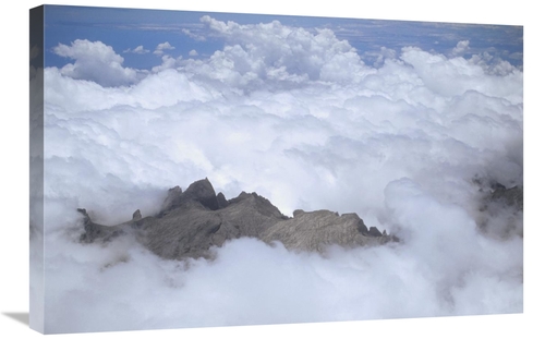 Global Gallery GCS-452373-2030-142 20 x 30 in. Aerial VIew of Mt Kinab