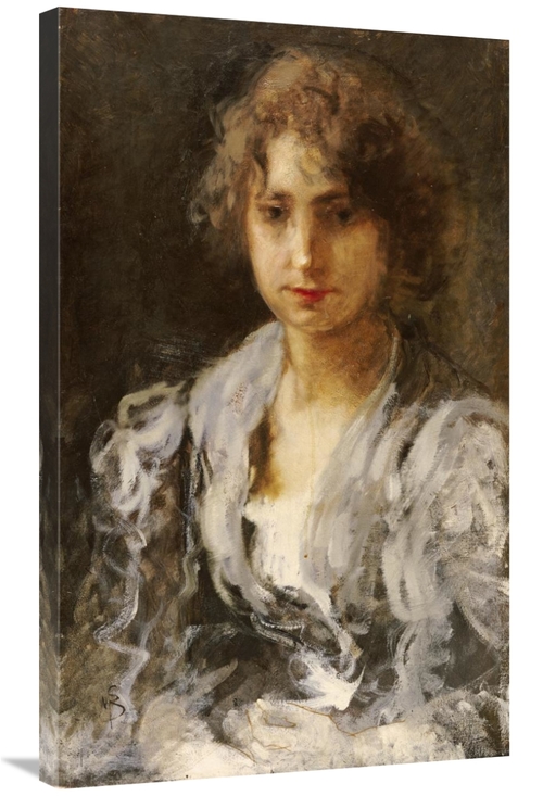 Global Gallery GCS-267700-36-142 36 in. Portrait of a Woman Art Print 