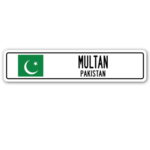 SignMission SSC-Multan Pk Street Sign - Multan, Pakistan