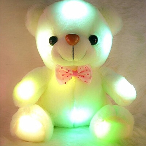 2017 Hot Colorful Glowing Teddy Bear Luminous
