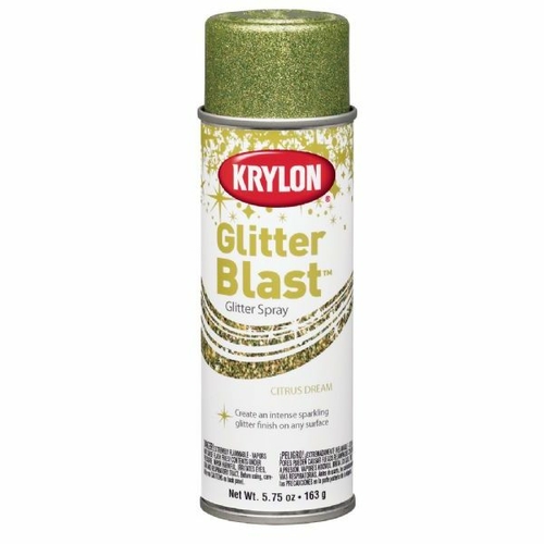 Krylon K3808 5.75Oz Glitter Blast - Citrus Dream