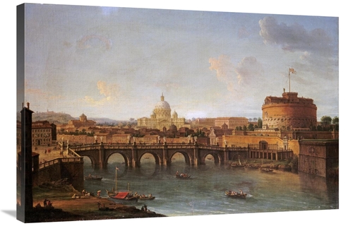 Global Gallery GCS-266638-36-142 36 in. Castel Santangelo Art Print - 