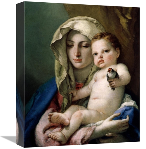 Global Gallery GCS-280186-16-142 16 in. Madonna of the Goldfinch Art P