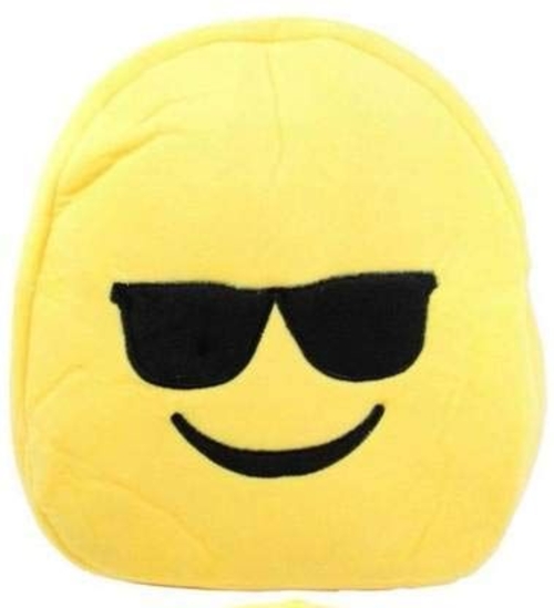 Cute Emoji Sweat Smile Emoji Face Goggles Kids Children Backpack Bag