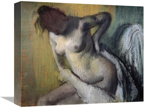 Global Gallery GCS-277350-16-142 16 in. Woman Drying Herself Art Print