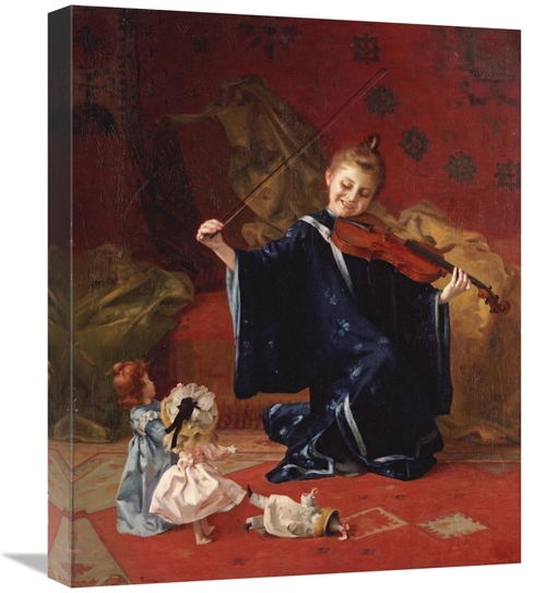 Global Gallery GCS-268573-22-142 22 in. La Danse Des Poupees Art Print